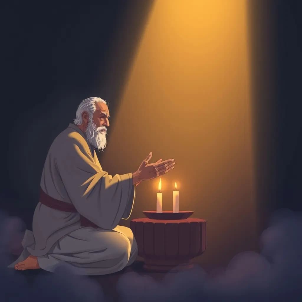 Dream illustration: Receiving an Ancestral Blessing