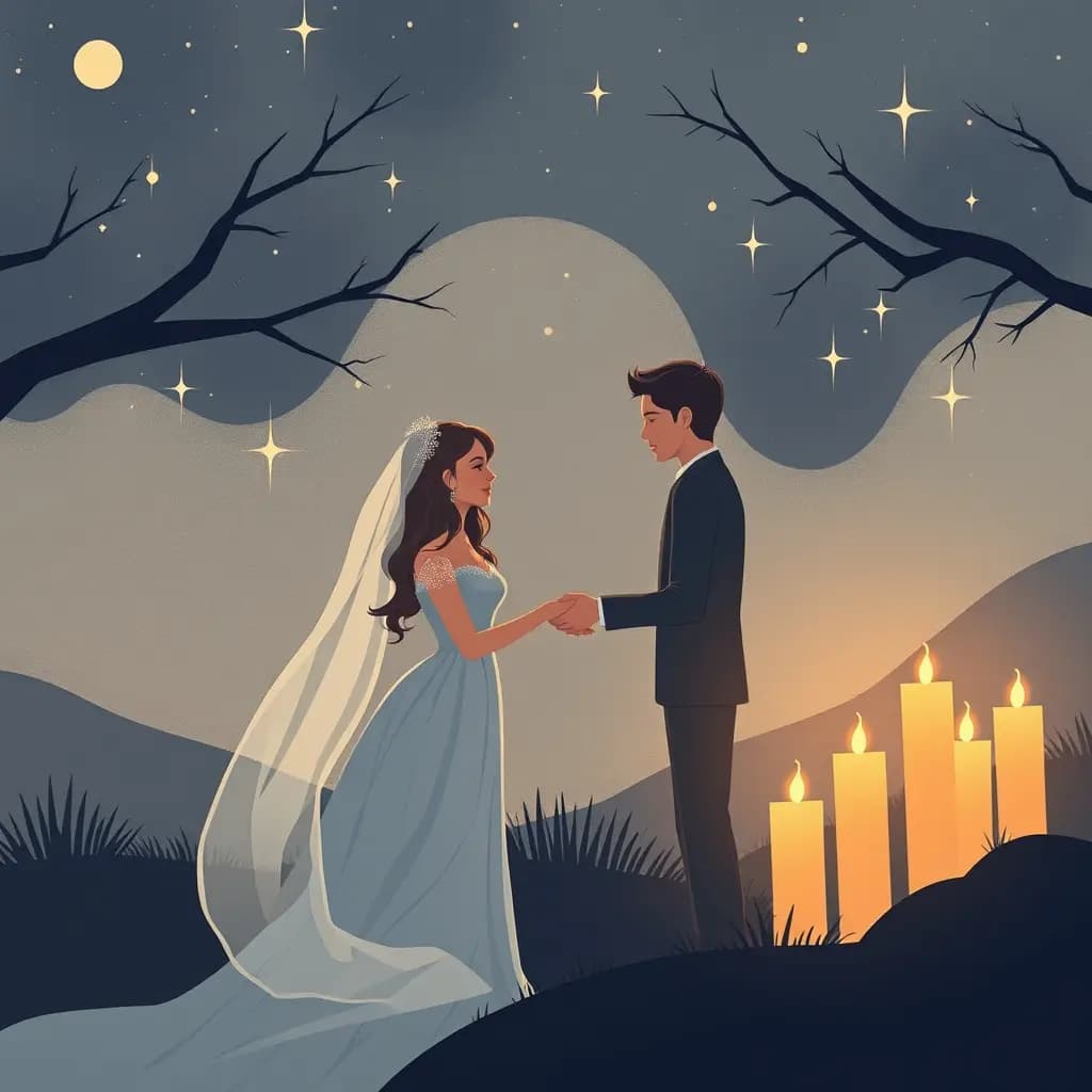 Dream illustration: Receiving strangers' wedding vows