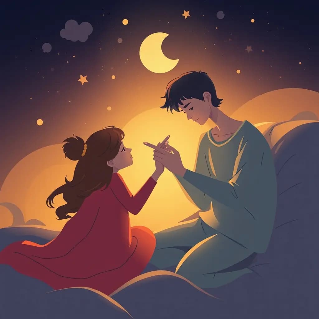 Dream illustration: Receiving support from an unexpected friend