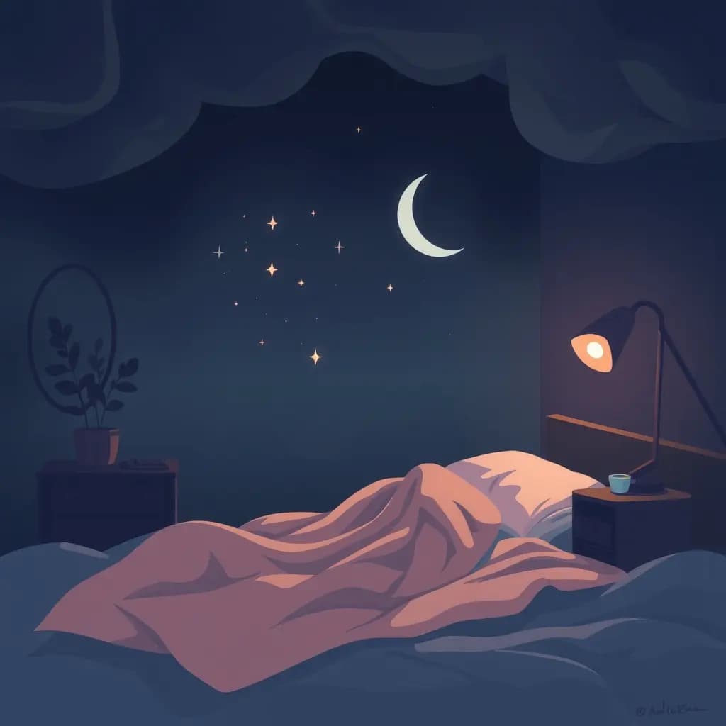 Dream illustration: Recurring nightmare same scene