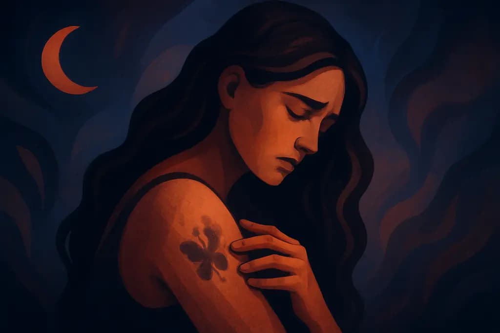 Dream illustration: Regrettable tattoo or ink mistake
