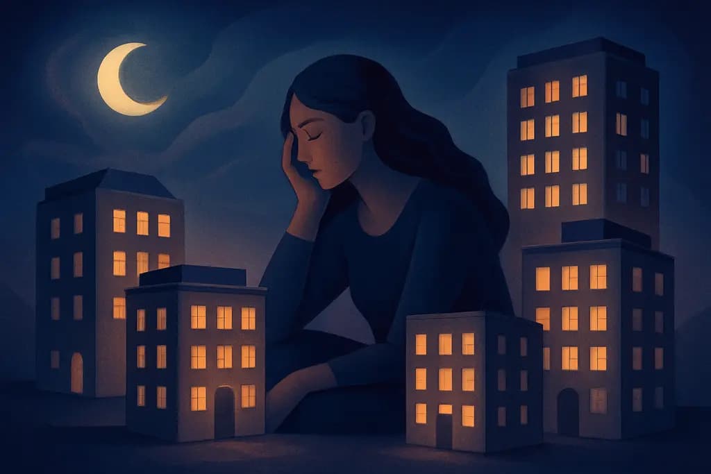 Dream illustration: renting many apartments in a dream