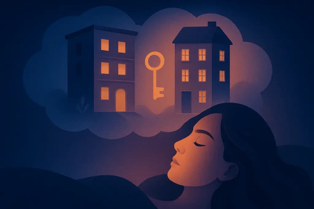 Dream illustration: renting two apartments in a dream