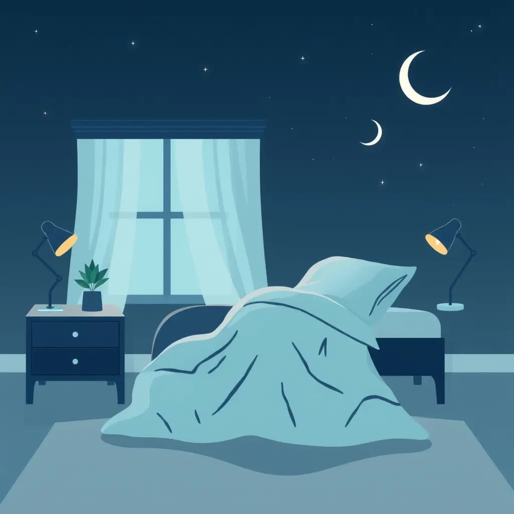 Dream illustration: Repeating bedtime routine