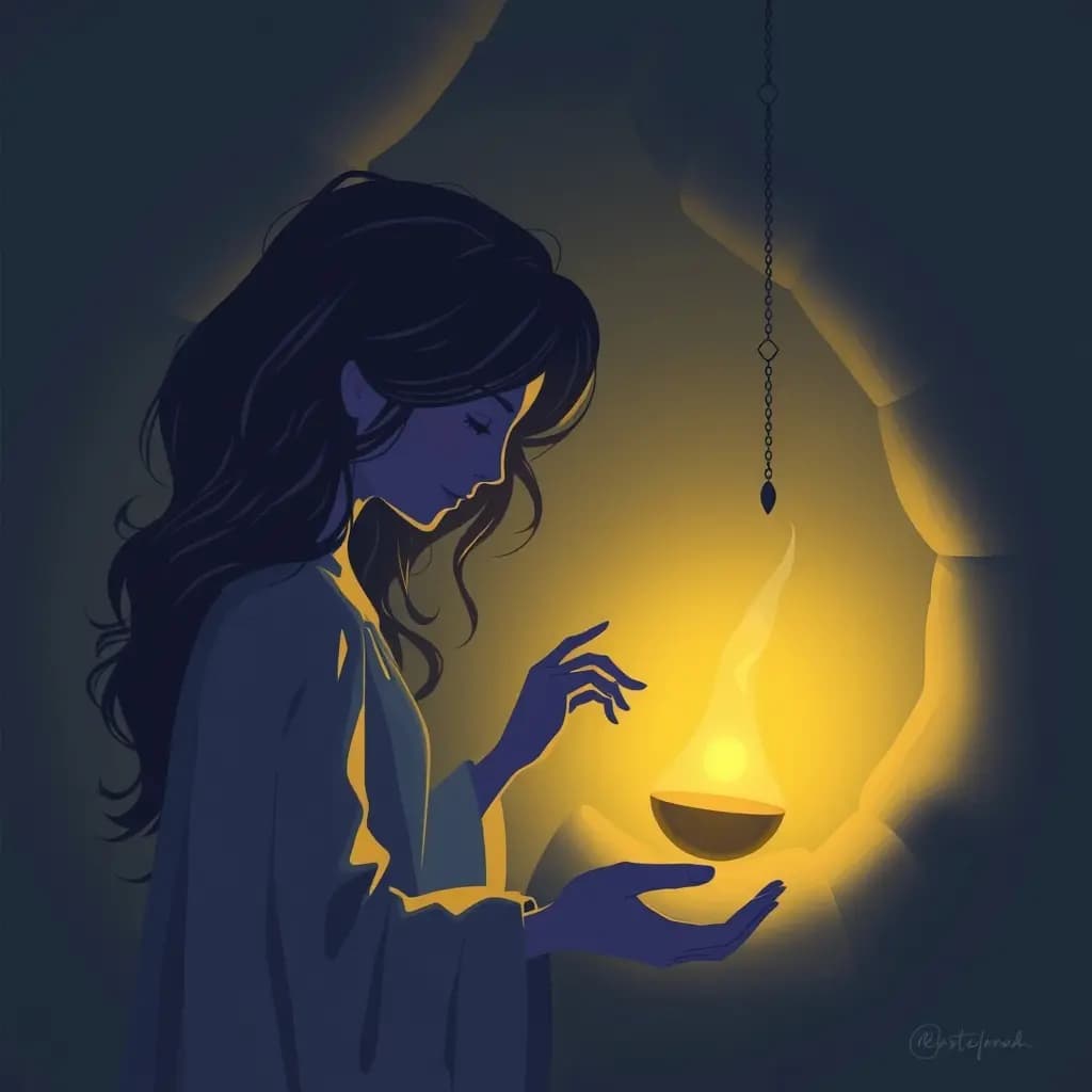 Dream illustration: Returned heirloom you lost