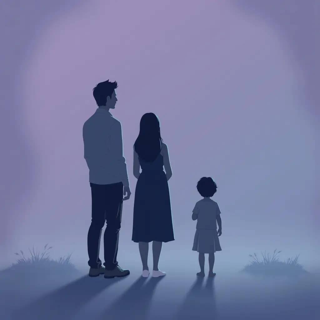 Dream illustration: Reunion where parents are invisible