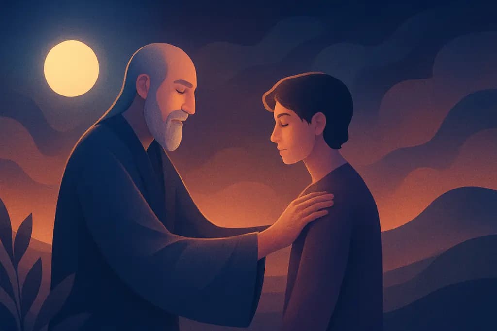 Dream illustration: Reunion with a mentor