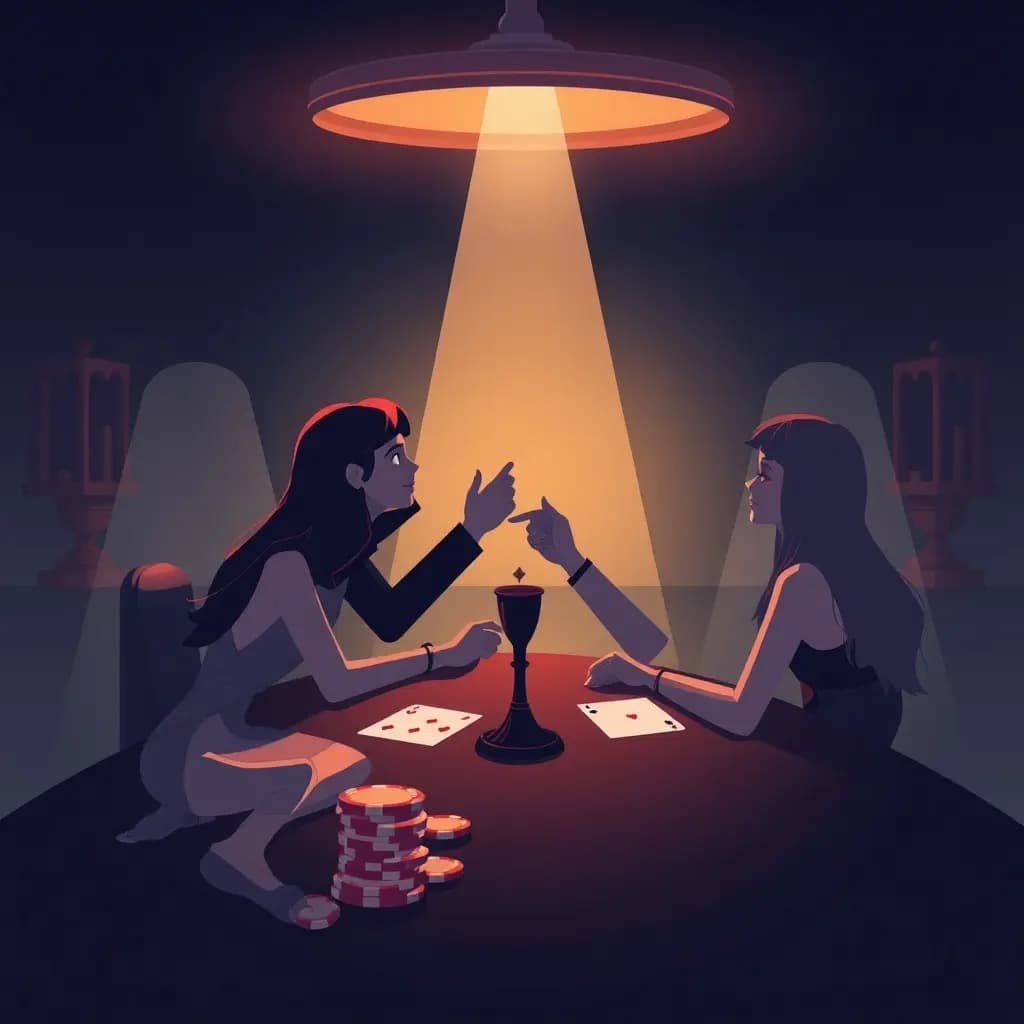 Dream illustration: Risking a Friendship in a Game
