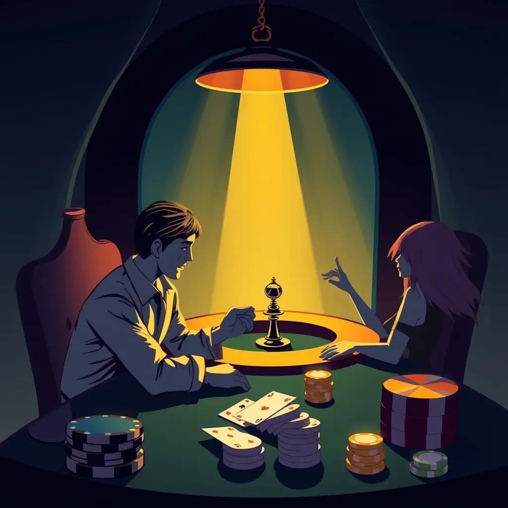 Dream illustration: Risking Your Job in a Bet