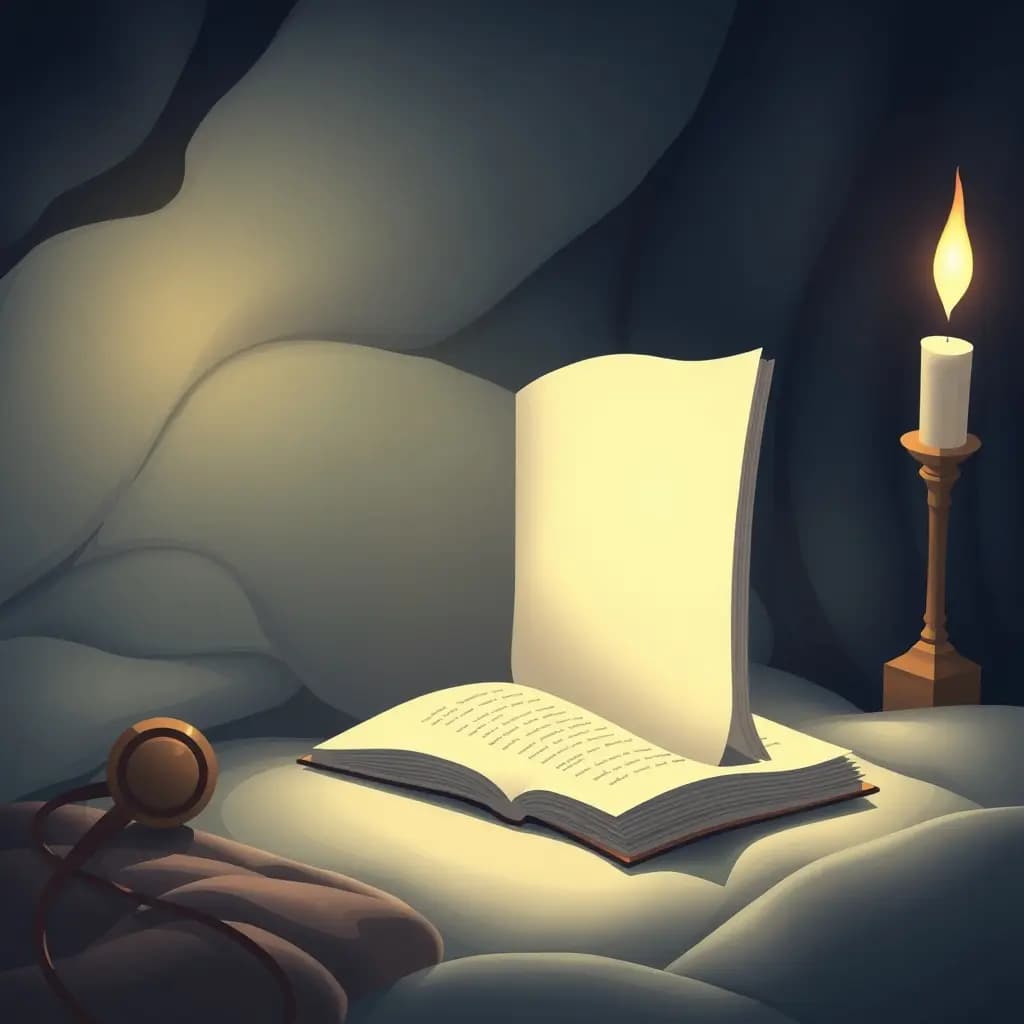 Dream illustration: Ritual book missing page