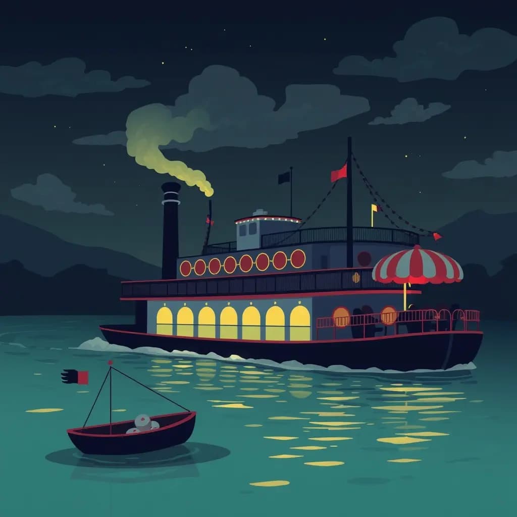 Dream illustration: a Riverboat Casino