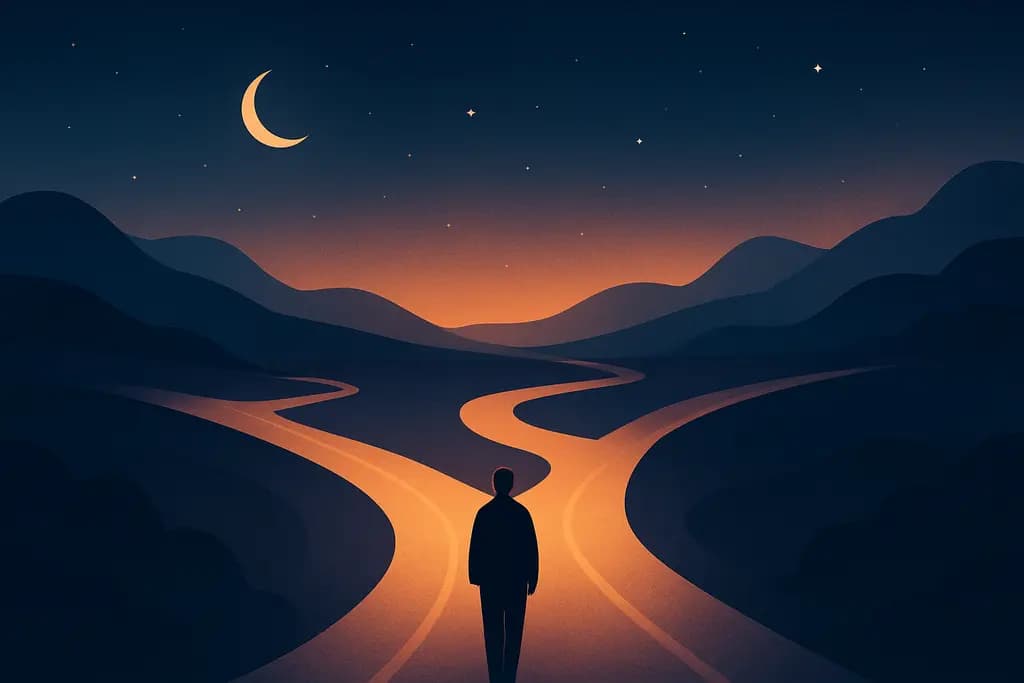 Dream illustration: Roads