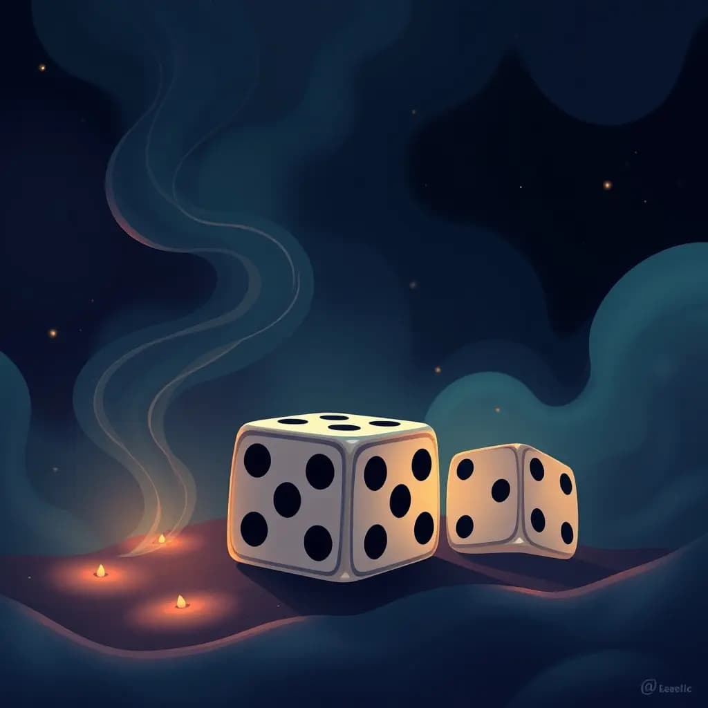 Dream illustration: Rolling Double Sixes