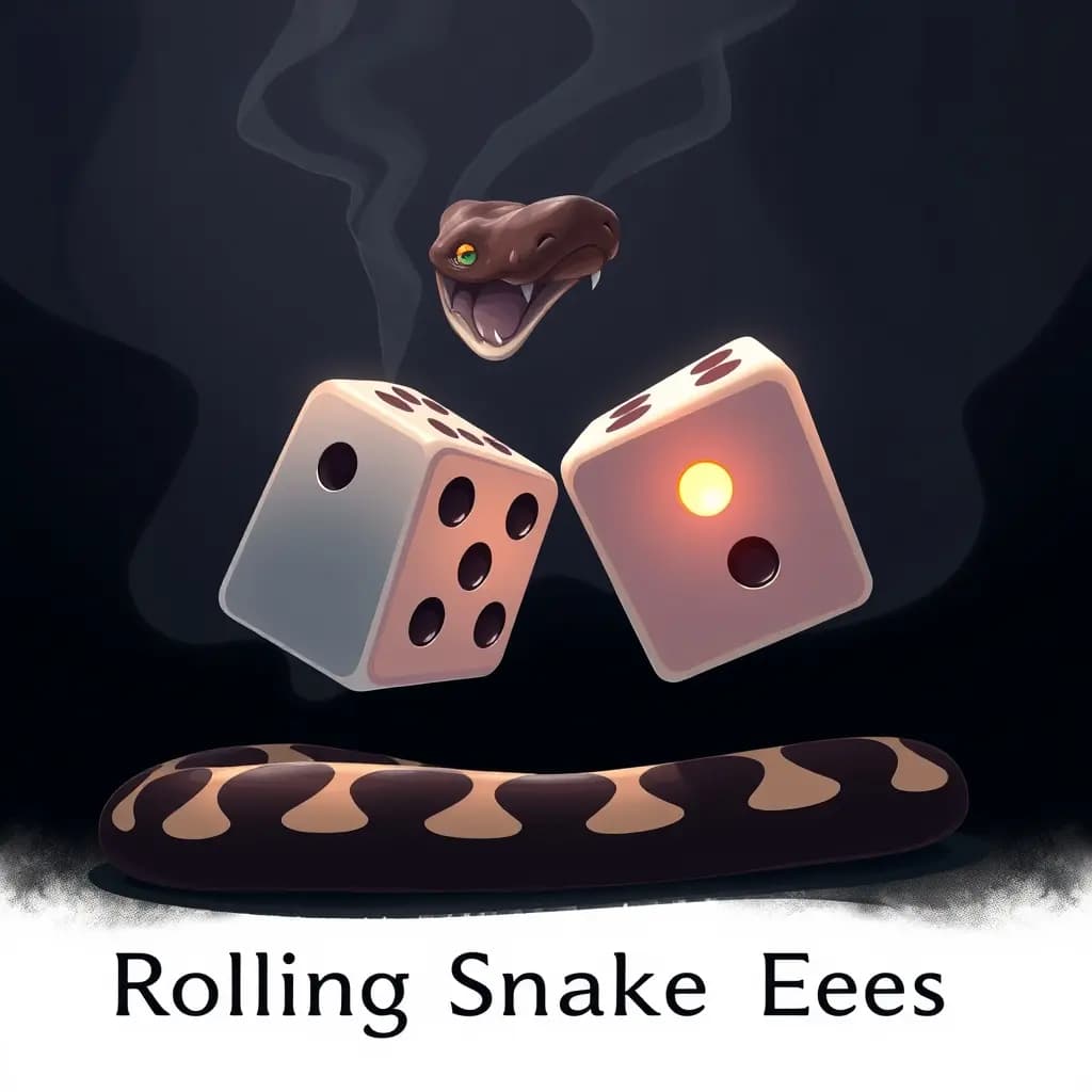 Dream illustration: Rolling Snake Eyes
