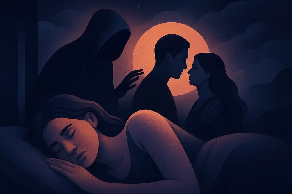 Dream illustration: Romantic betrayal