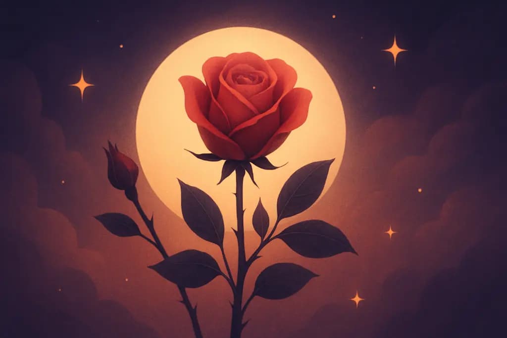 Dream illustration: Roses