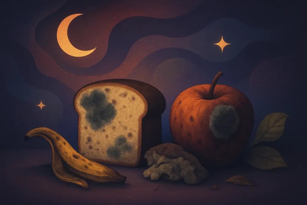 Dream illustration: Rotten or Spoiled Food
