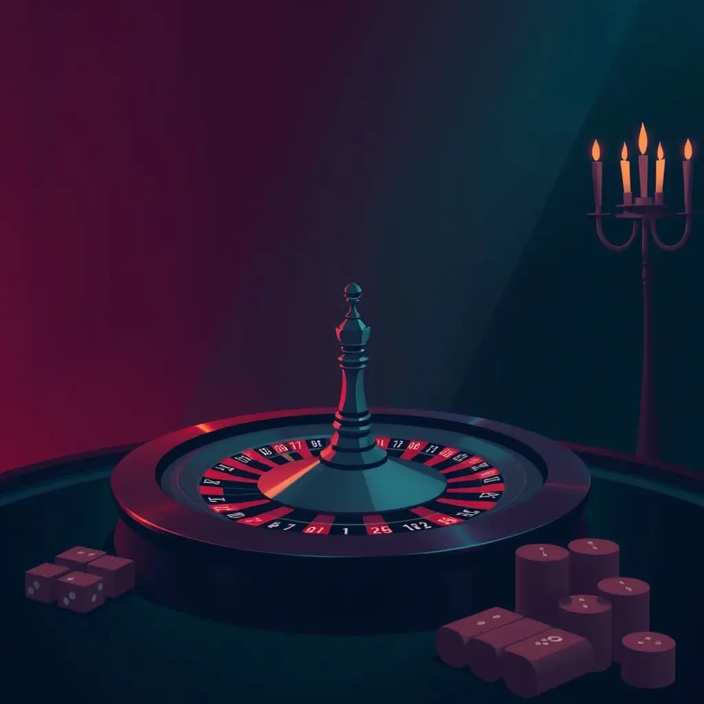 Dream illustration: Roulette lands on blank number