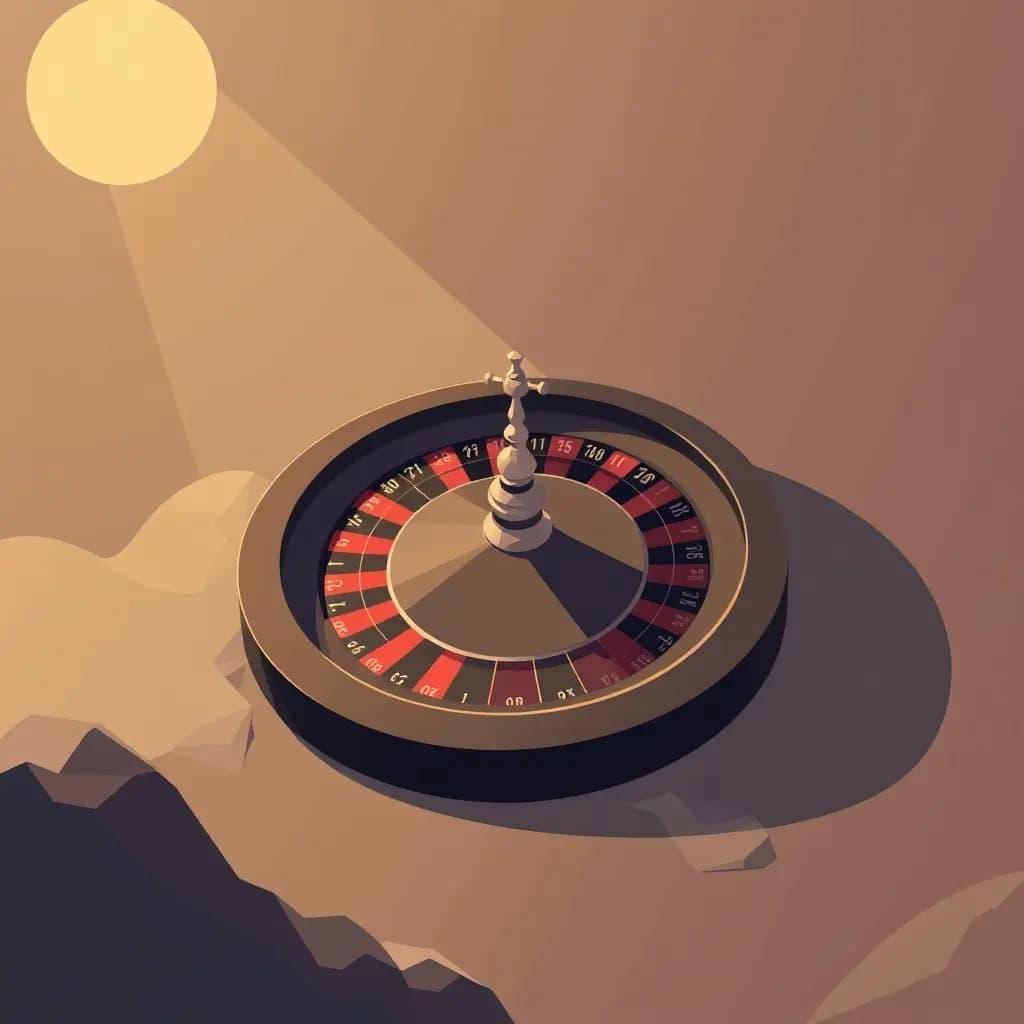 Dream illustration: Roulette wheel lands on nothing