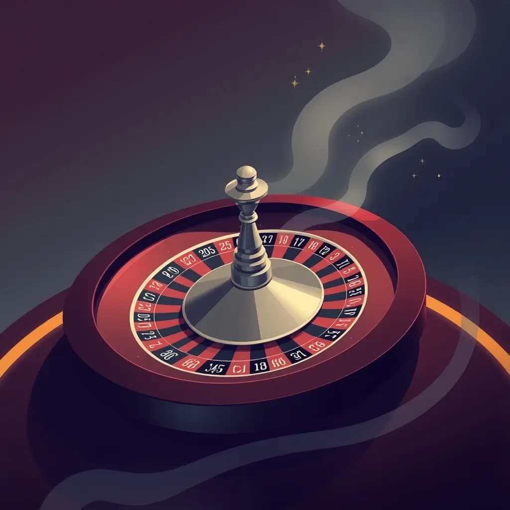 Dream illustration: Roulette wheel spins backwards