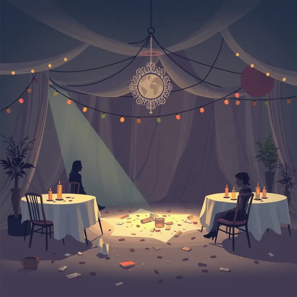 Dream illustration: Ruined Party