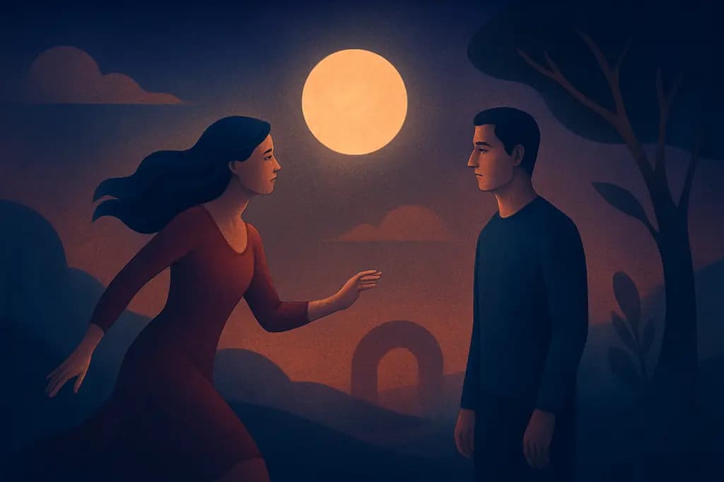 Dream illustration: Running into an ex-lover