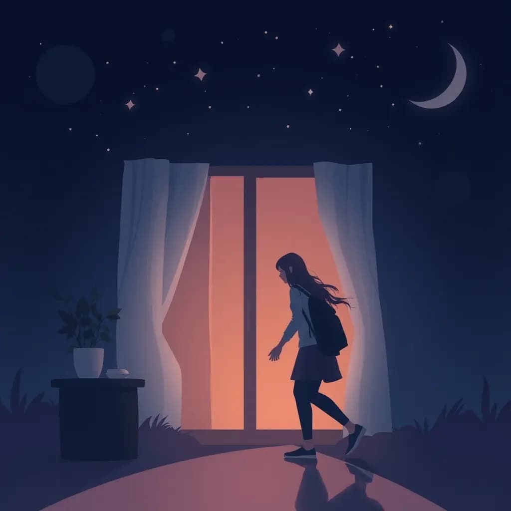 Dream illustration: Running into an ex