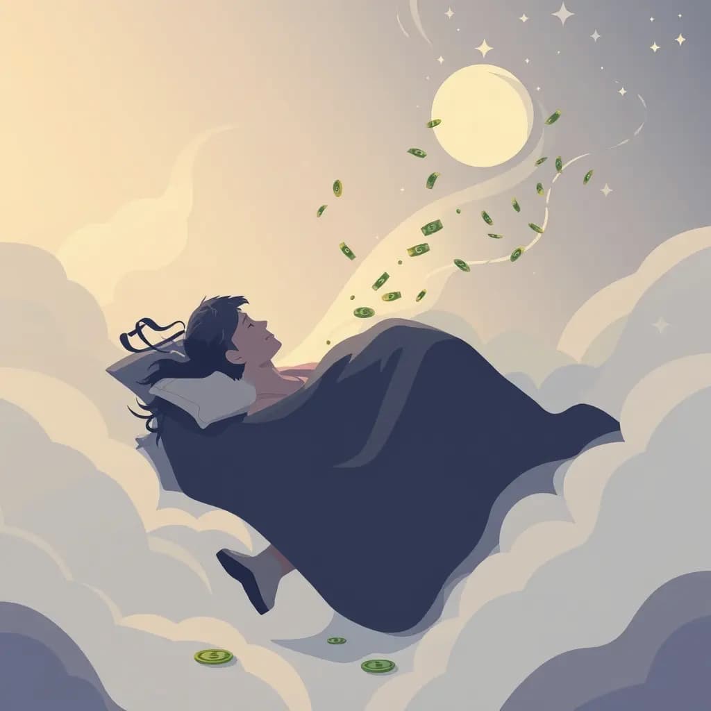 Dream illustration: Running Out of Money