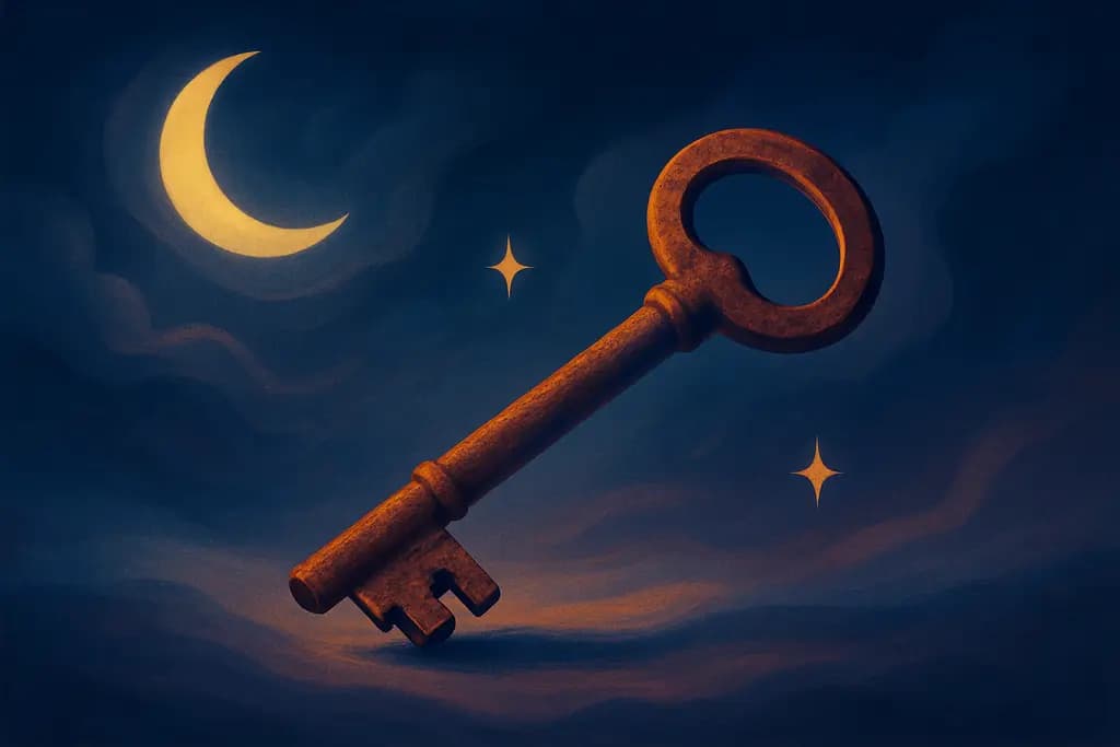 Dream illustration: Rusty Key