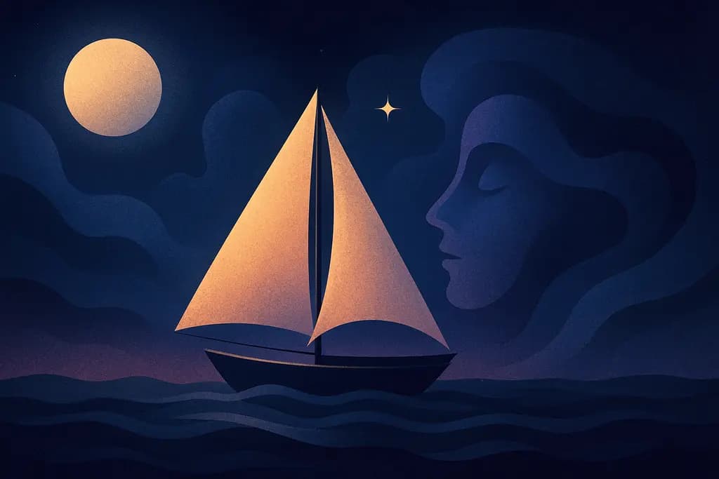 Dream illustration: Sails