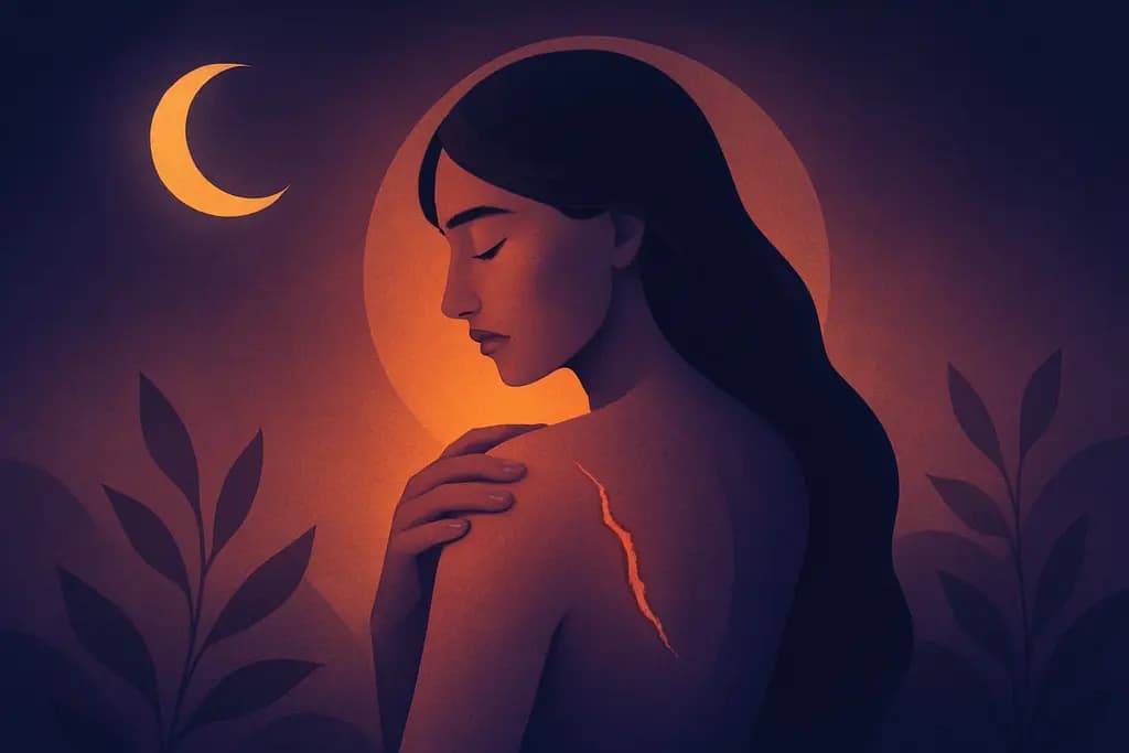Dream illustration: Scars