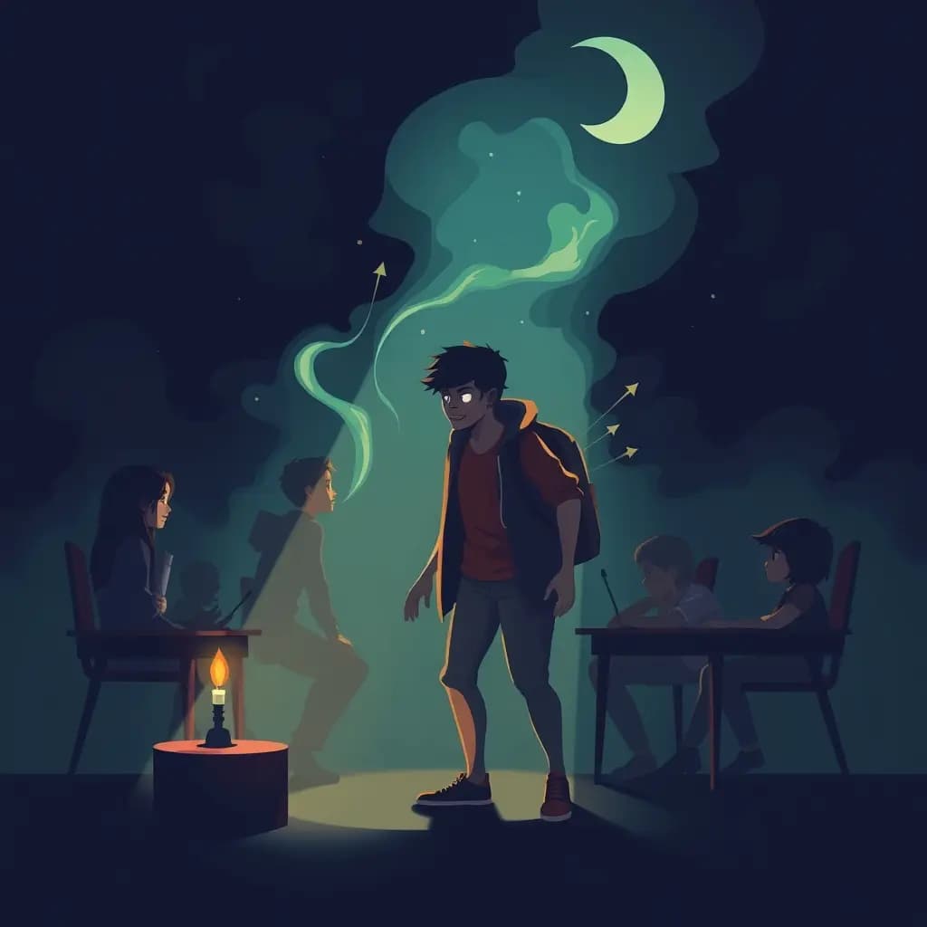 Dream illustration: School Bully