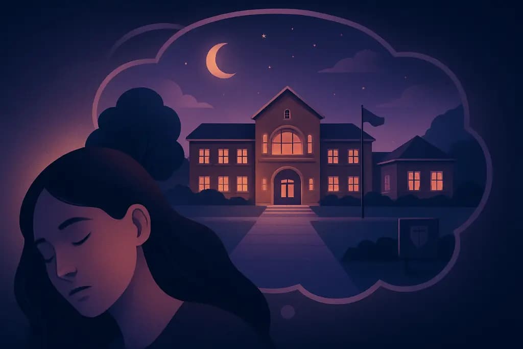 Dream illustration: School Campus