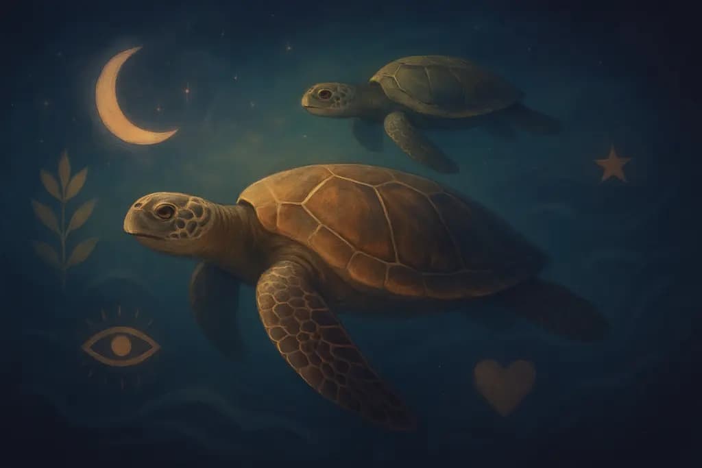 Dream illustration: Sea turtles