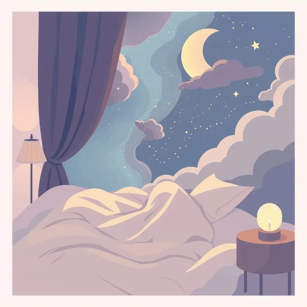 Dream illustration: Seamless transition between dreams