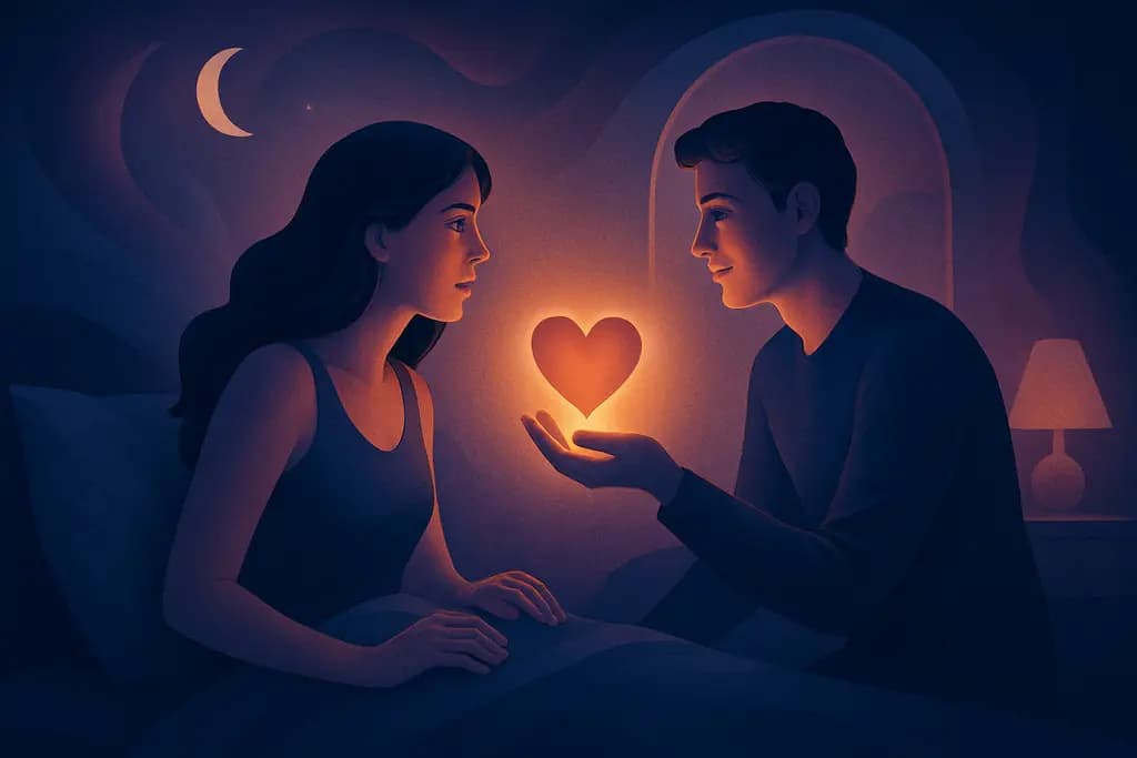 Dream illustration: Secret admirer confession