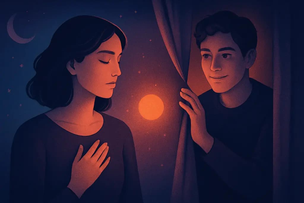 Dream illustration: Secret admirer reveals themself