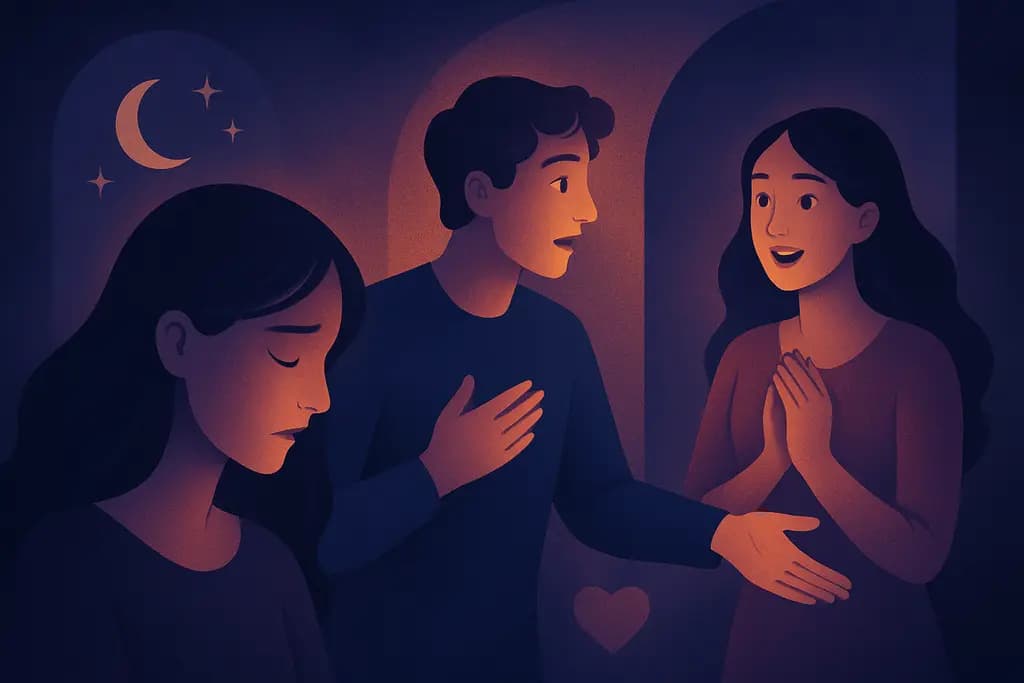 Dream illustration: Secret crush revealed publicly