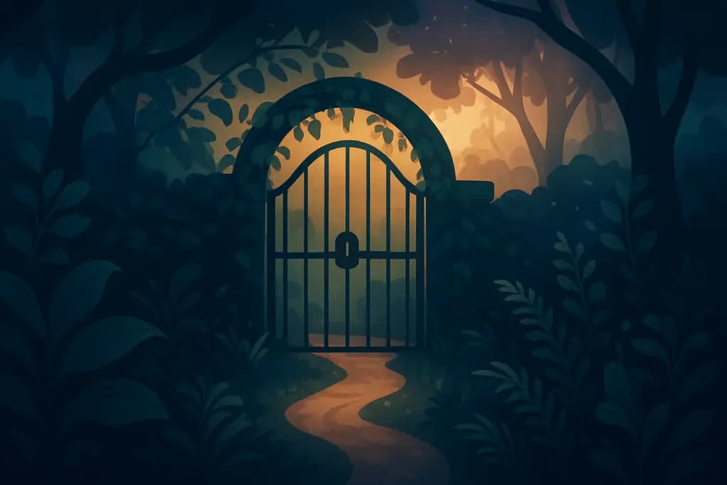 Dream illustration: Secret Garden