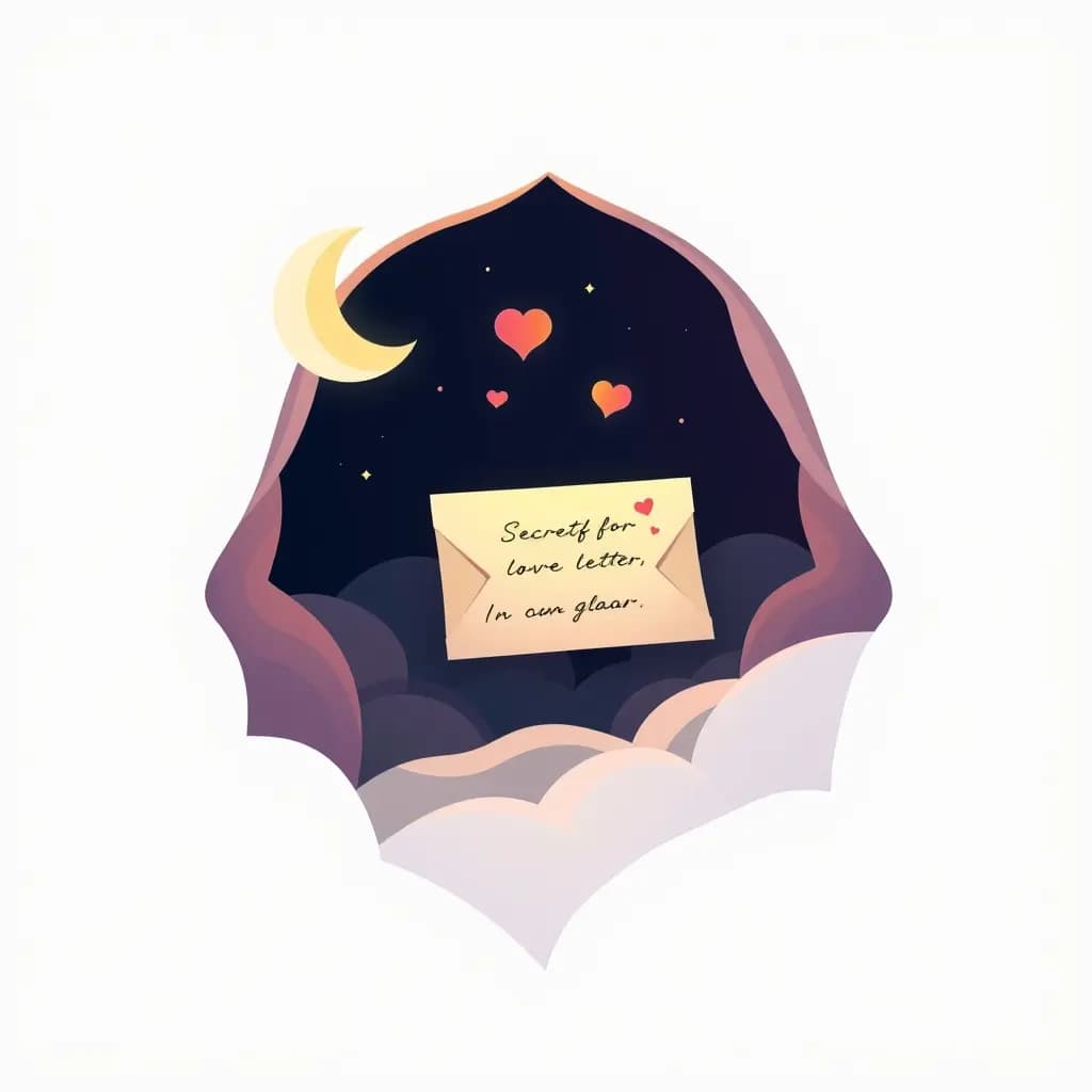 Dream illustration: Secret Love Letter