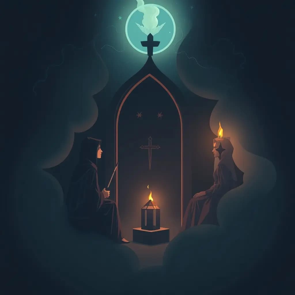Dream illustration: Secret Society Initiation