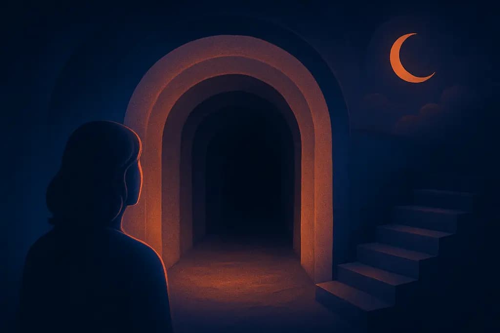Dream illustration: Secret Tunnel
