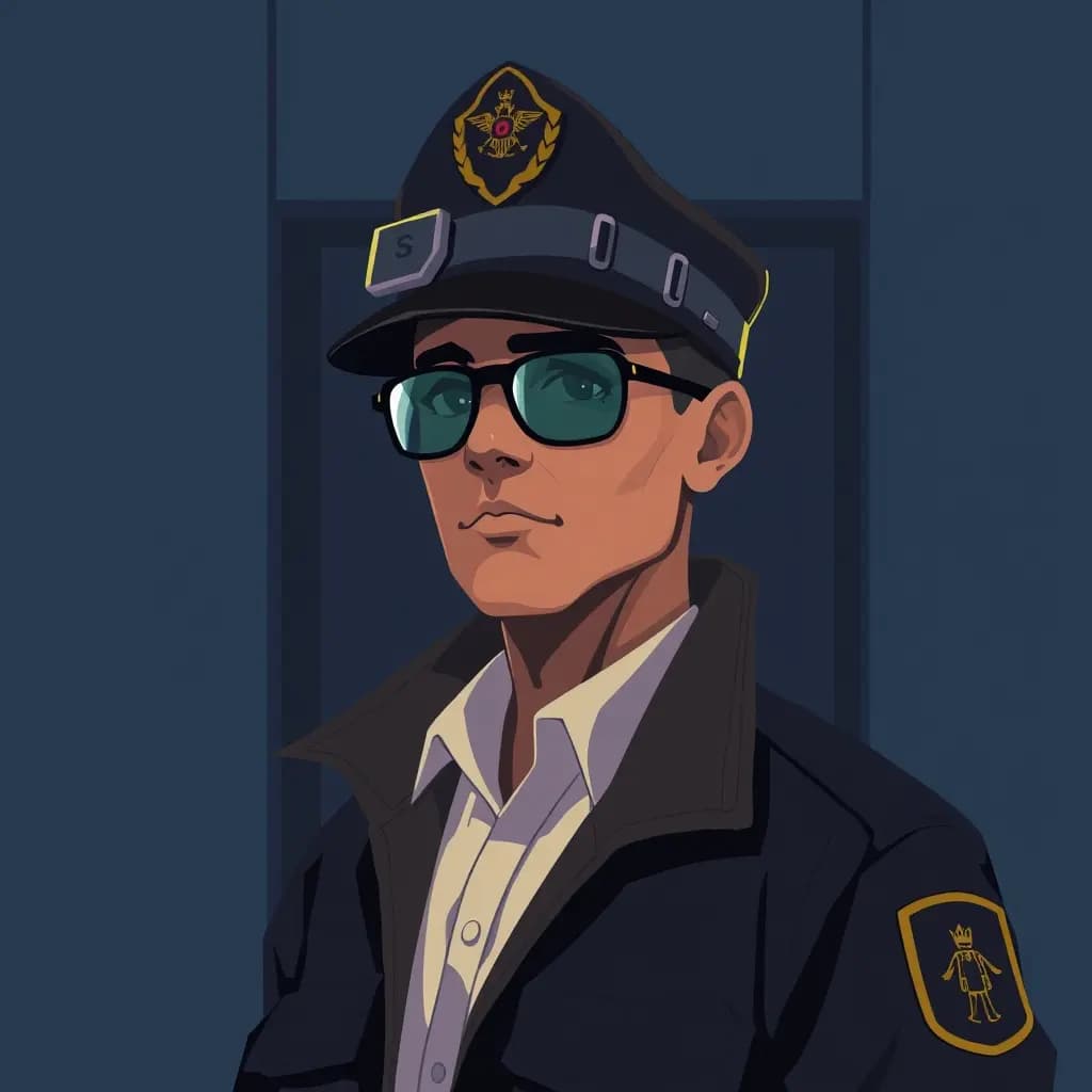 Dream illustration: Security Guard