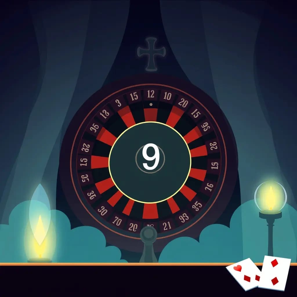 Dream illustration: Seeing a Casino Number