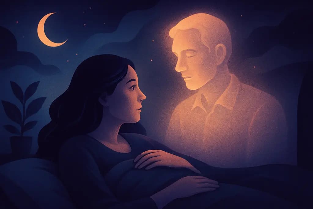 Dream illustration: Seeing a Deceased Loved One