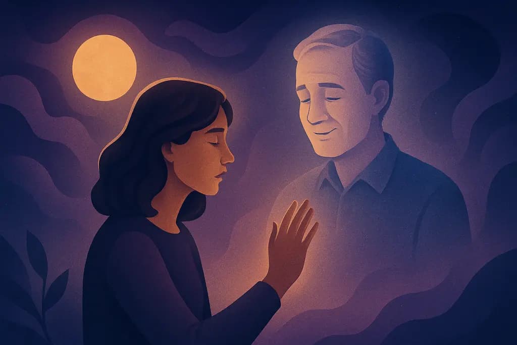 Dream illustration: Seeing a deceased relative alive