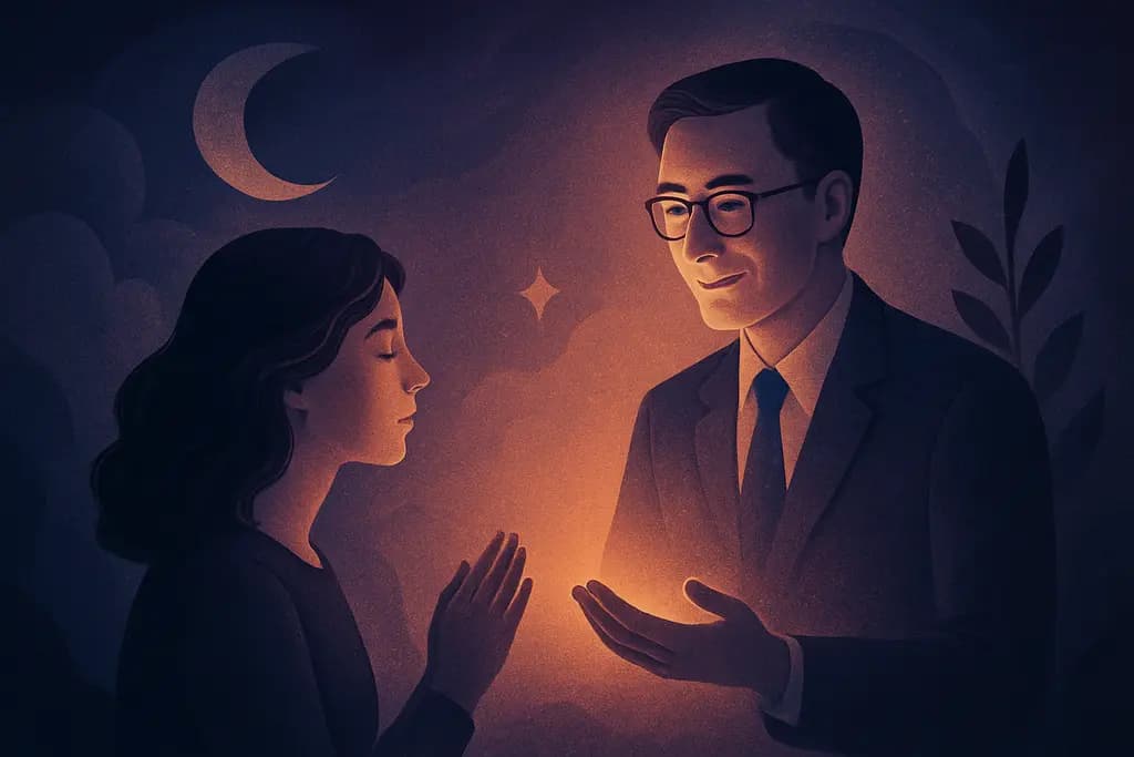Dream illustration: Seeing a favorite teacher