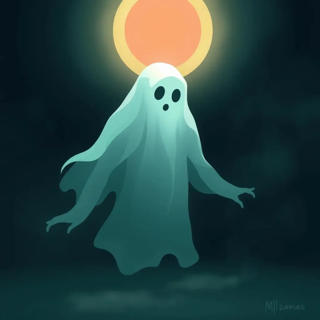Dream illustration: Seeing a ghostly child