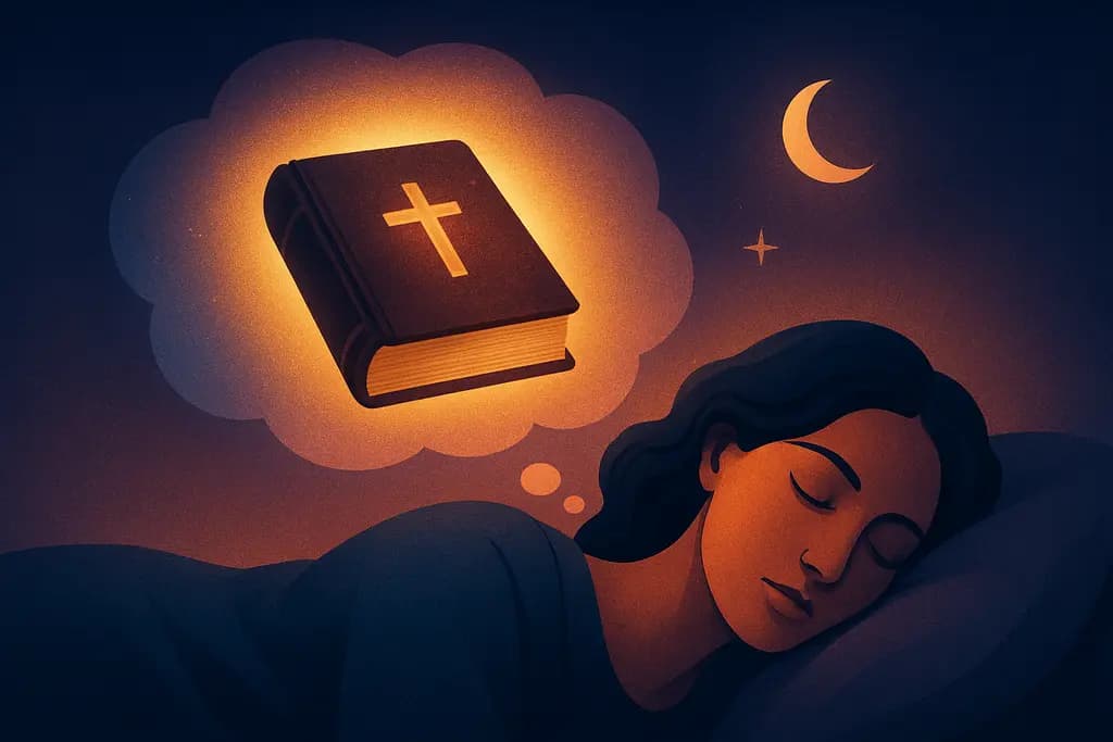 Dream illustration: seeing a holy book in a dream meaning