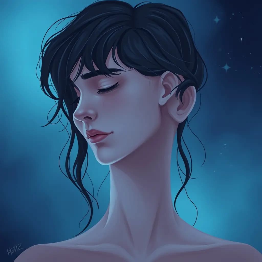 Dream illustration: Seeing an unknown version of yourself